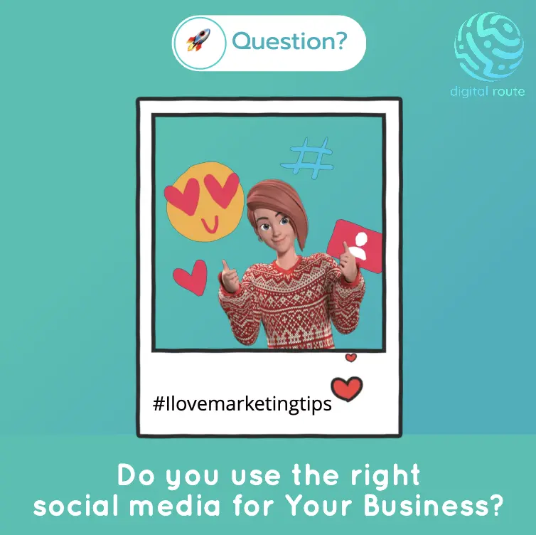 Picking the Right Social Media for Your Business: A Simple Guide — original featured artwork
